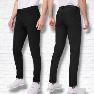 Lululemon Mens Black ABC Pant Slim *Warpstreme Size 34 X 32" L